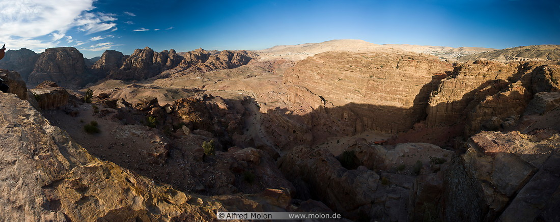 08 Panoramic view of Petra