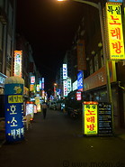 10 Alley with shops and neon lights