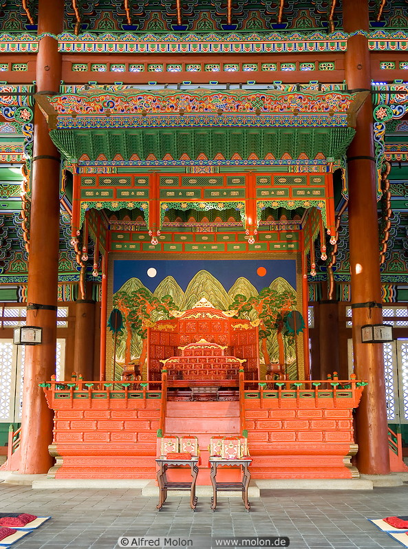 18 Geunjeongjeon throne