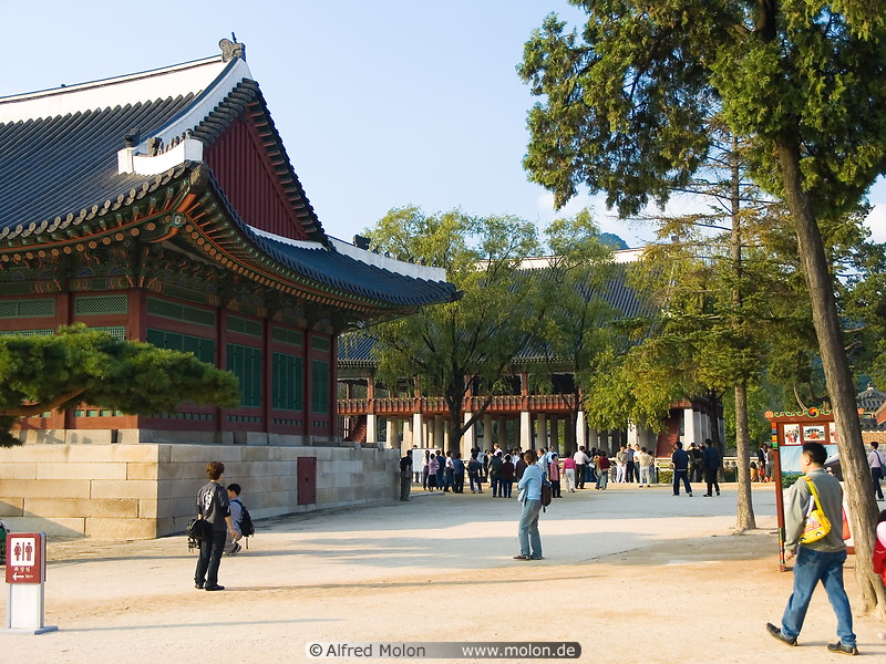 23 Sujeongjeon hall and courtyard
