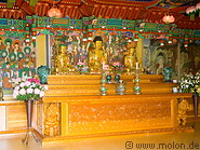 14 Altar with Buddha statues