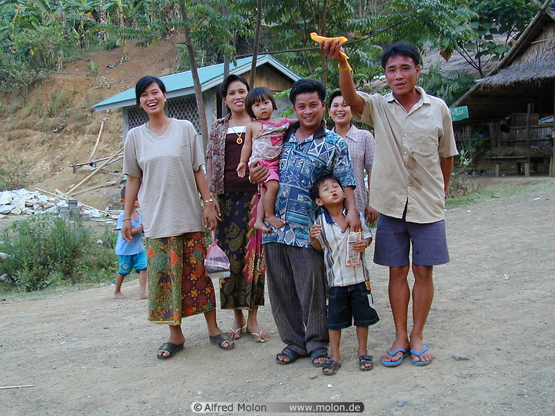 14 Laotian villagers