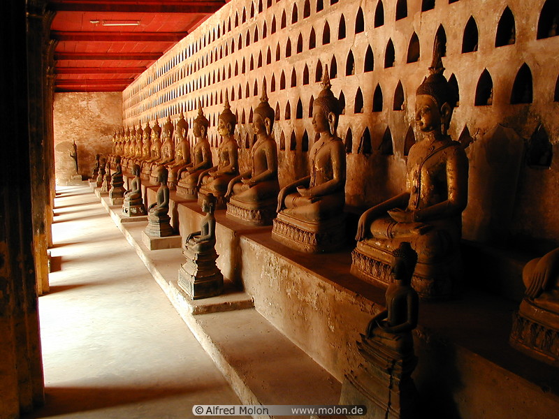 07 Buddha statues in Wat Sisaket temple