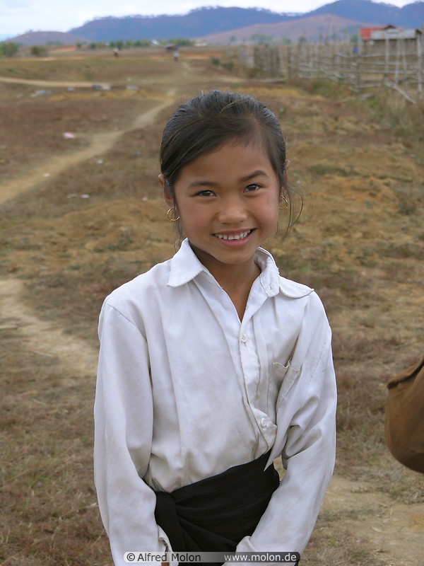 11 Young girl smiling