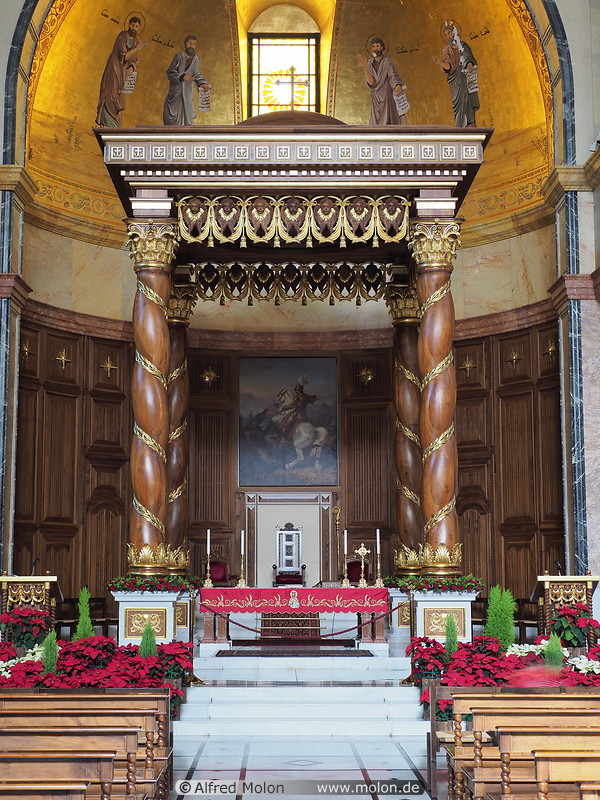 13 St George Maronite cathedral altar