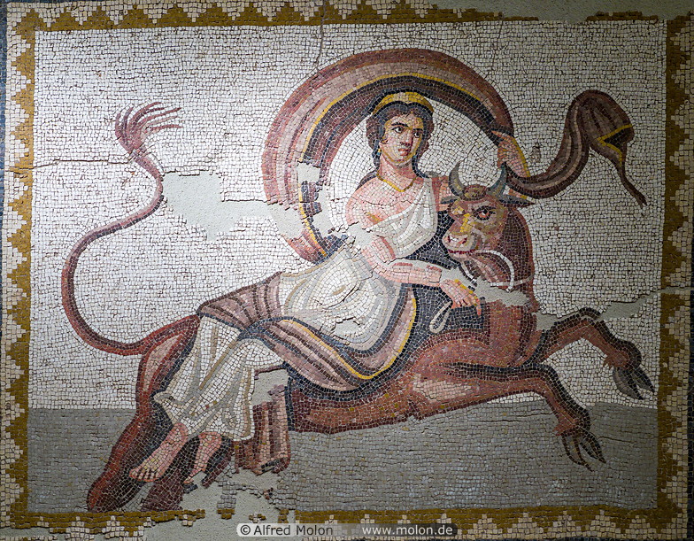 13 Abduction of Europe mosaic