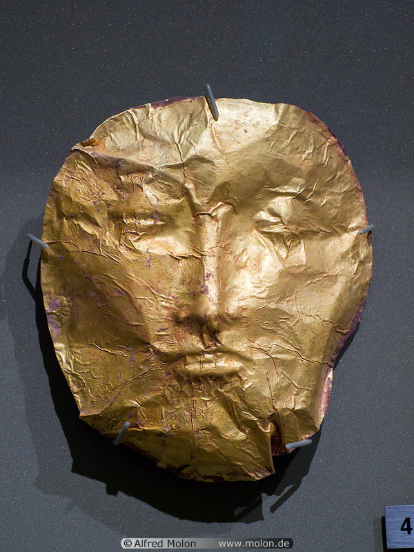 47 Gold masks