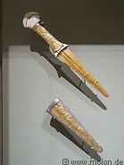 36 Gold dagger and sheath
