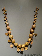 49 Necklace with buckles and coins