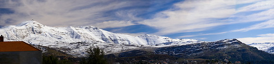 07 Snow covered Lebanese mountains