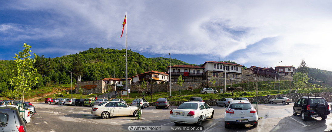 01 Parking of Macedonian Village