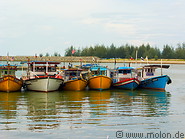02 Fishermen boats in Kuala Besut harbour