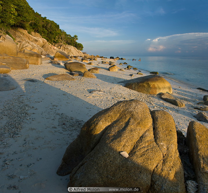 15 Beach with boulders