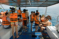 02 Snorkellers on boat