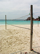 21 Beach volleyball net