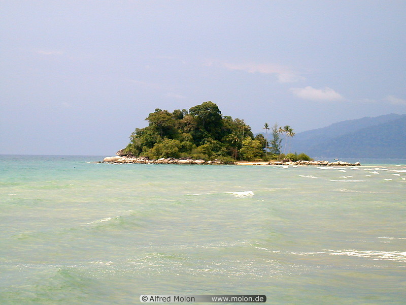 38 Small Island next to southern Tioman beach