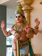 16 Hindu god statue