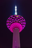 23 KL tower at night