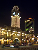 20 Sultan Abdul Samad building at night