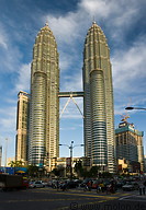 10 Petronas towers at sunset