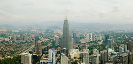 20 KL skyline with Petronas towers