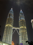 29 Petronas towers at night