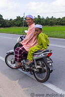 08 Malay father and son on motorbike