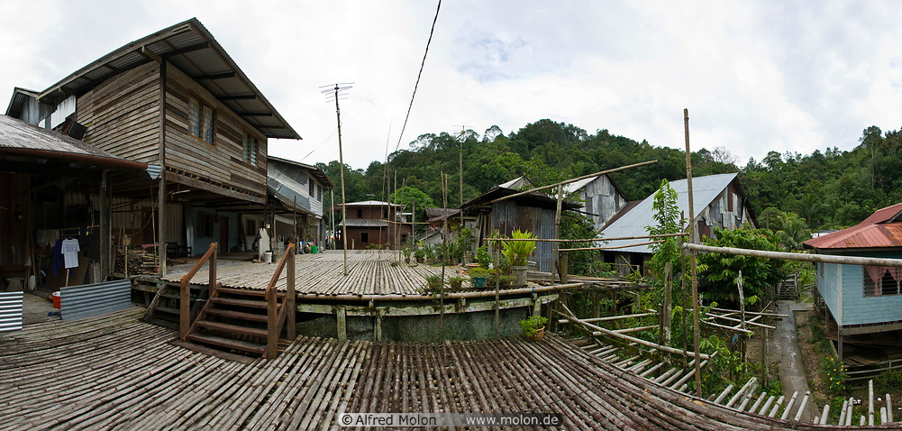 13 Bamboo terrace and houses