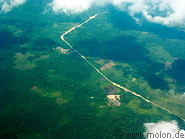 02 Aerial view of Sarawak jungle