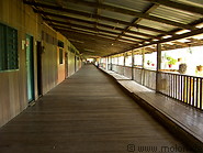 16 Interior of Uma Kahei longhouse