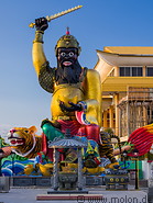 28 God statue in Hai Long Si chinese temple