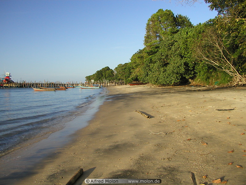 12 Black sand beach - Pantai Pasir Hitam