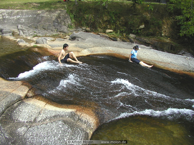 12 Wells above the Telaga Tujuh waterfall