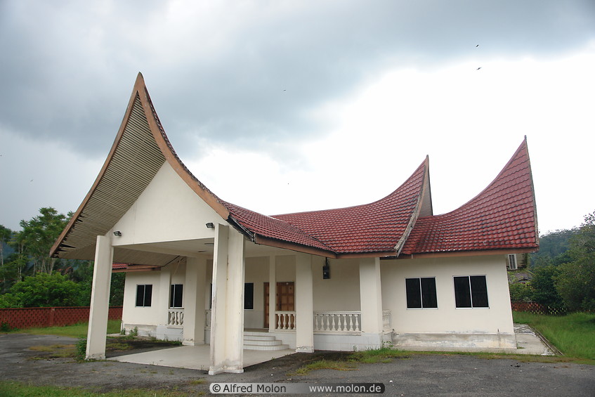 02 Traditional style Minangkabau house