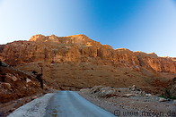 10 Road and red cliffs behind Todra gorge