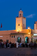 15 Mosque minaret at dusk