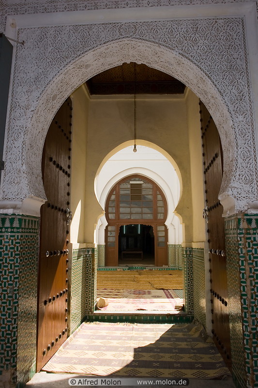 21 Arched doors to mosque inner court