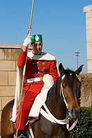 03 Guard in red uniform on horse