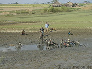 04 Villagers fishing
