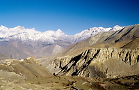 11 View on Jharkot and the mountains of Mustang
