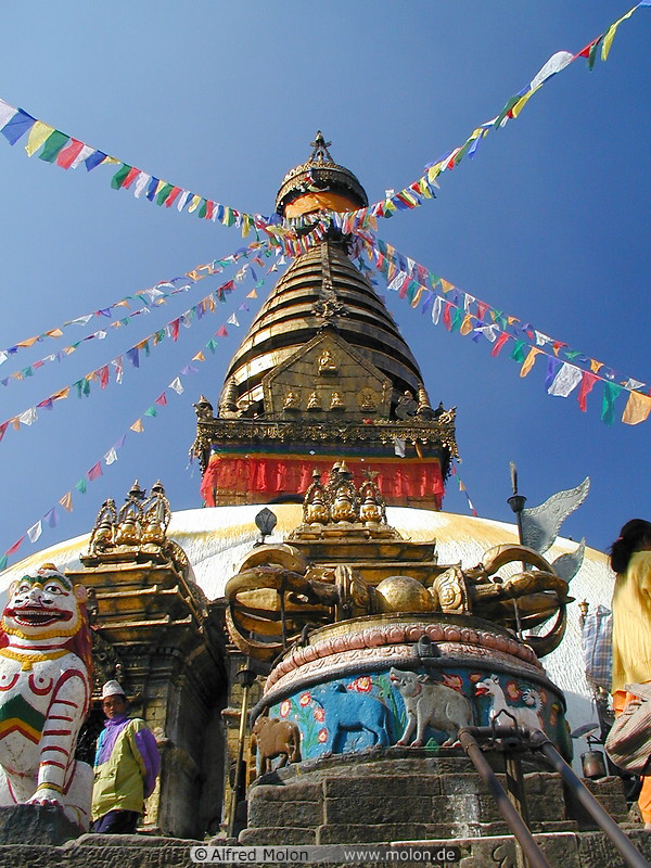 10 Swayambhunath stupa