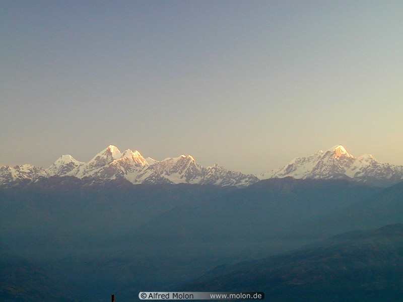 17 Nagarkot - Himalaya sunrise