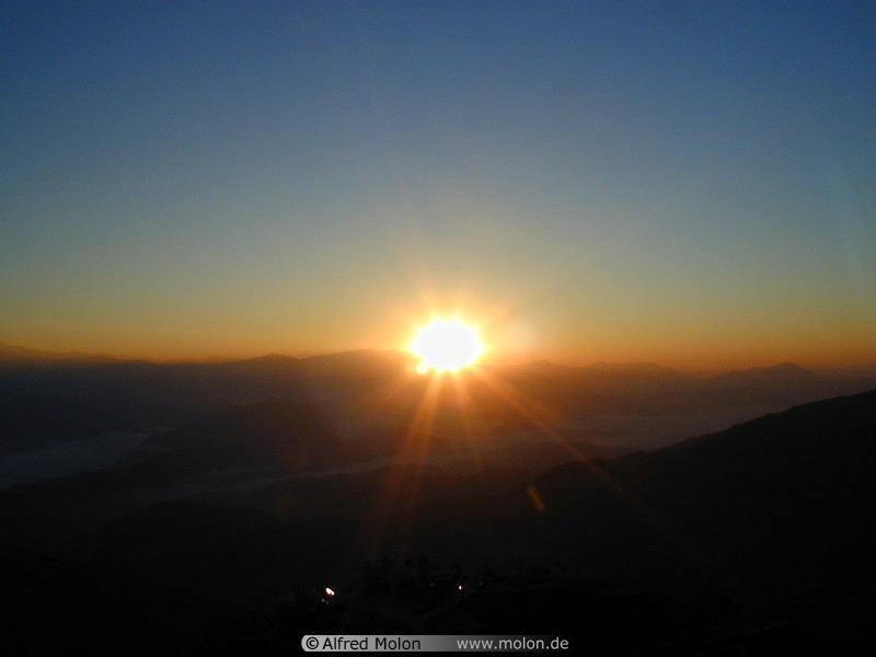 18 Nagarkot - Himalaya sunrise