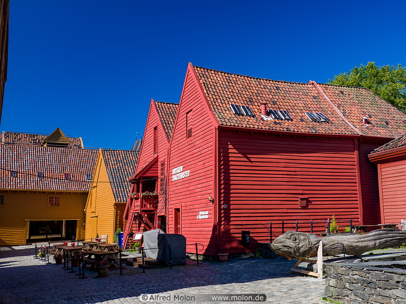 18 Old houses in Tyske Brygge