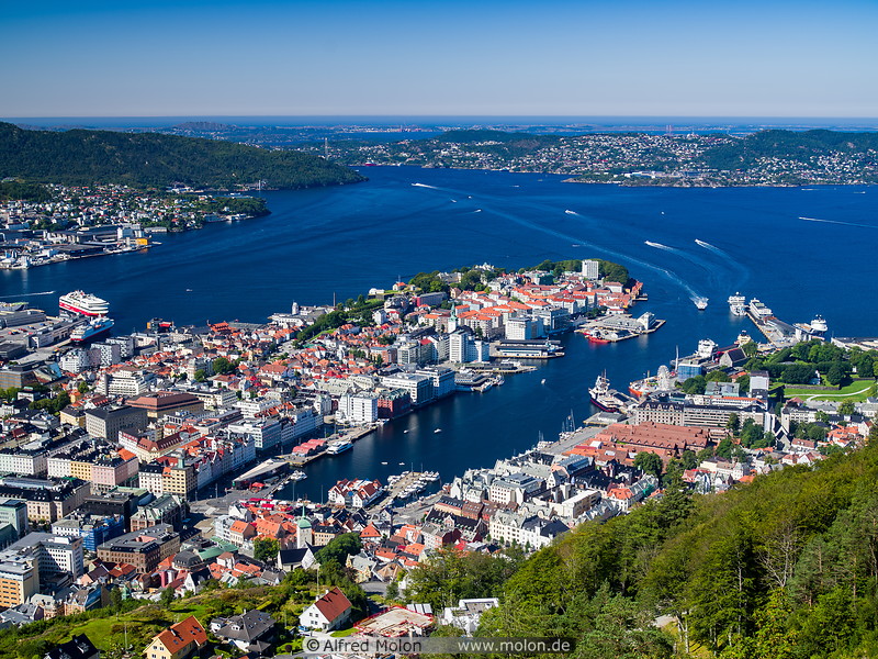 12 Panoramic view over Bergen