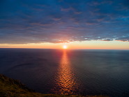 07 Midnight sun on the Barents sea