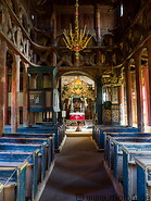 09 Lom stave church interior