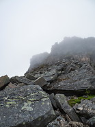 14 Hesten mountain summit in clouds