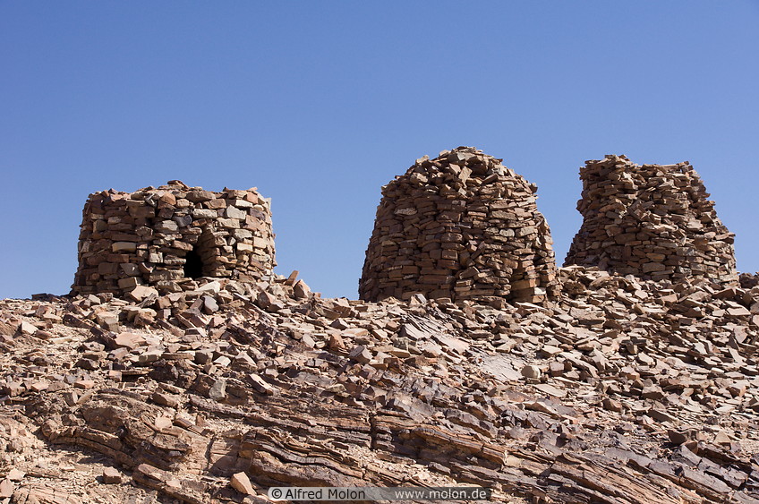 11 Al Ayn beehive stone tombs