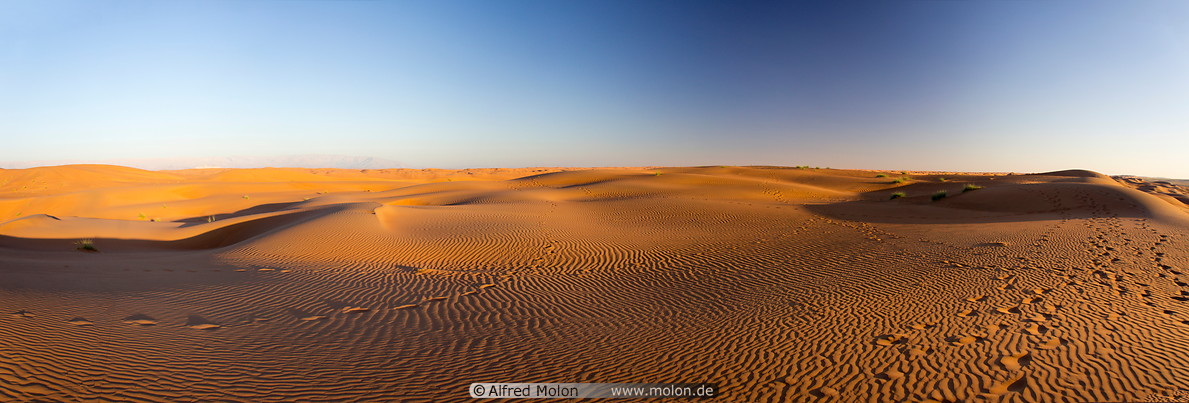 15 Sand dunes panoramic view